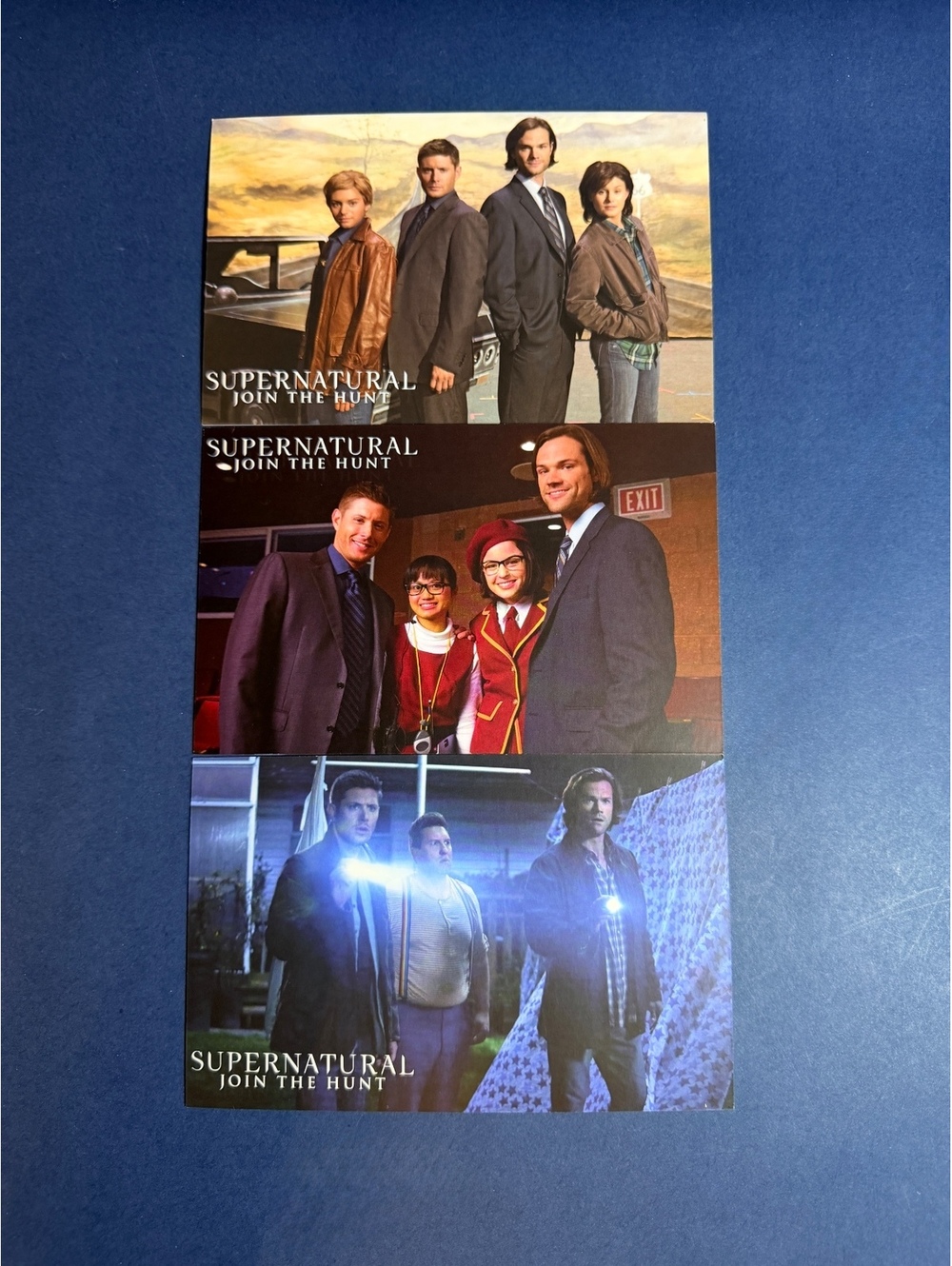 Postcards Dean Sam set of 3. Fan fiction